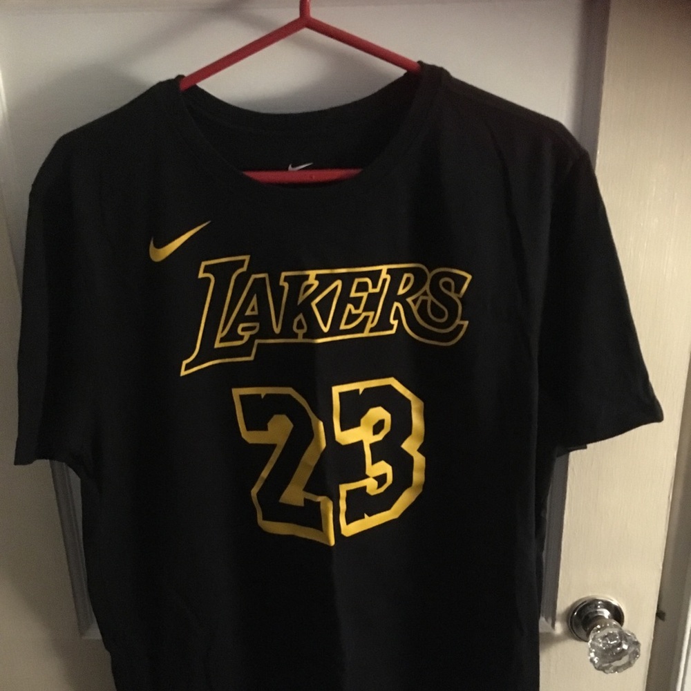Lebron James Nike NBA Statement LA Lakers T shirt